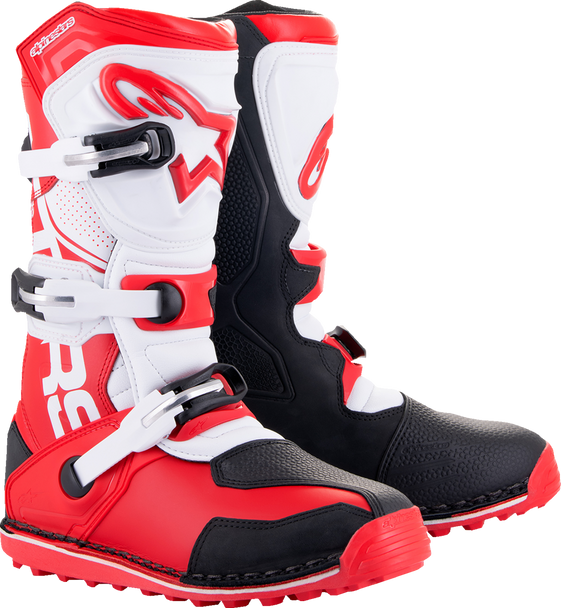 ALPINESTARS Tech-T Boots - Red/Black/White - US 5 2004017-3016-5