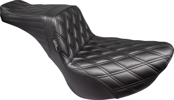 LE PERA Tailwhip Seat - Double Diamond - Black - FLSL/FXBB '18-'23 LY-580DD