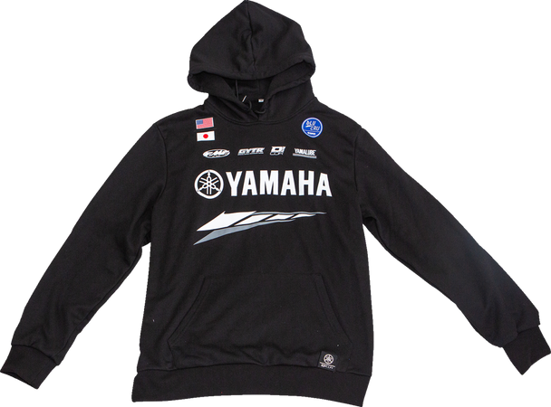 D'COR VISUALS Yamaha Factory Sweatshirt - Black - Large 85-212-3