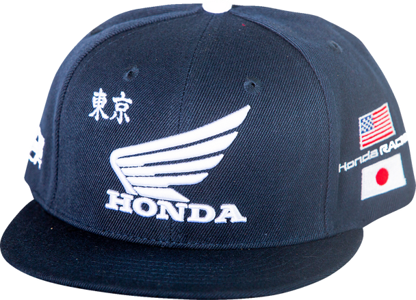 D'COR VISUALS Honda Factory Hat - Navy - One Size 70-137-1