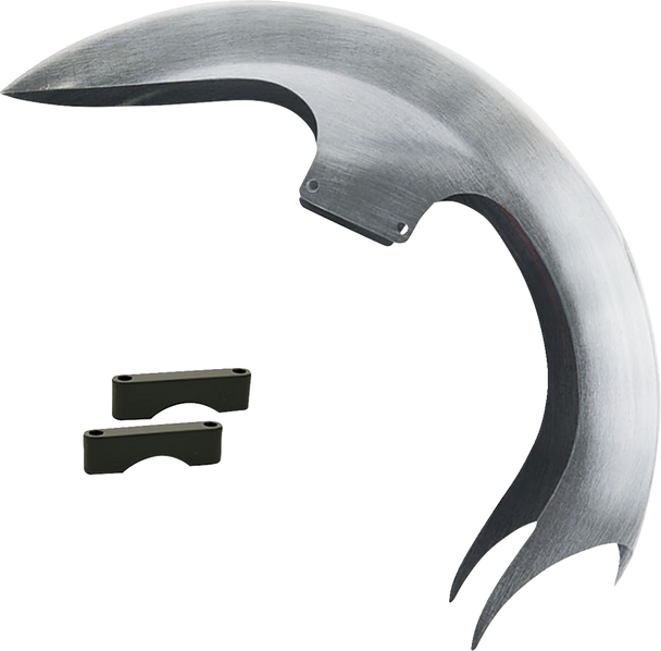 PAUL YAFFE BAGGER NATION Talon Front Fender - OEM - 16"-19" Wheel - With Black Adapters - Touring Models TALON-OEM-B