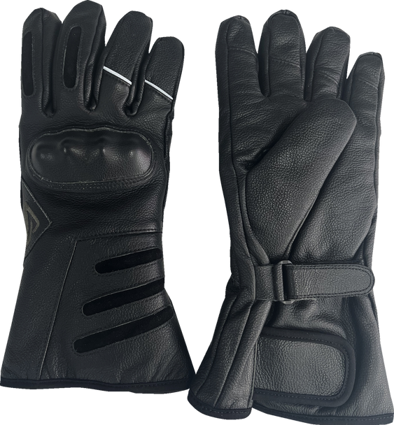 GEARS CANADA Knuckle Armor Heated Gloves - Large 100387-1-L