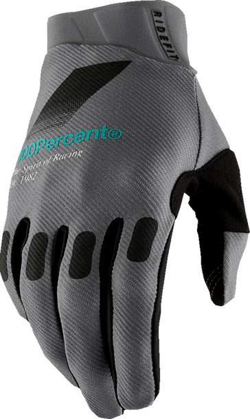 100% Ridefit Gloves - Petrol - XL 10010-00048