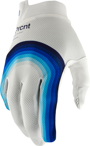 100% iTrack Gloves - Rewind White - Large 10008-00057