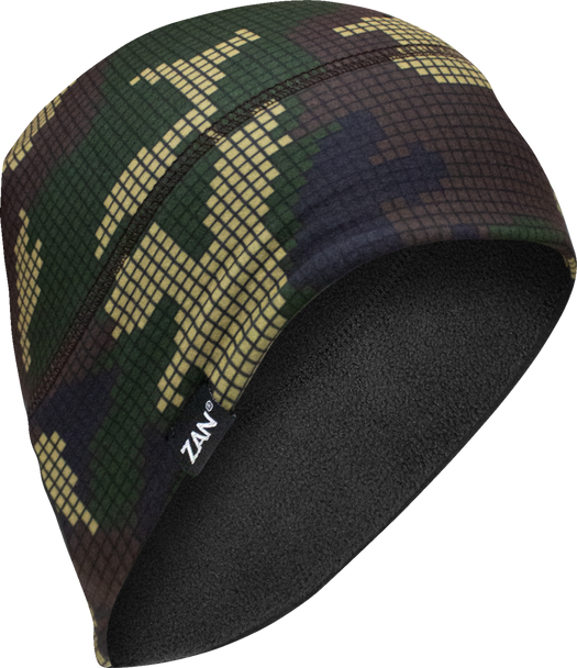 ZAN HEADGEAR SportFlex? Helmet Liner - Microfleece Lined - Digi Woodland Camo WHLF621