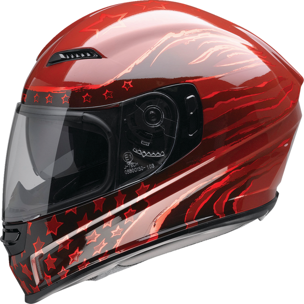 Z1R Jackal Helmet - Patriot - Red - 3XL 0101-15425