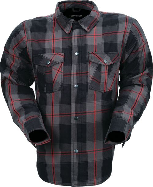 Z1R Flannel Shirt - Red - XL 3040-3296
