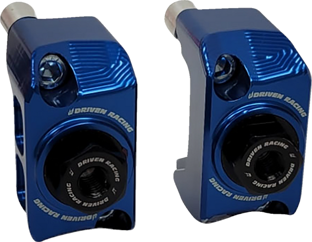 DRIVEN RACING Captive Axle Block - ZX4 - Blue DRCAX-205BL