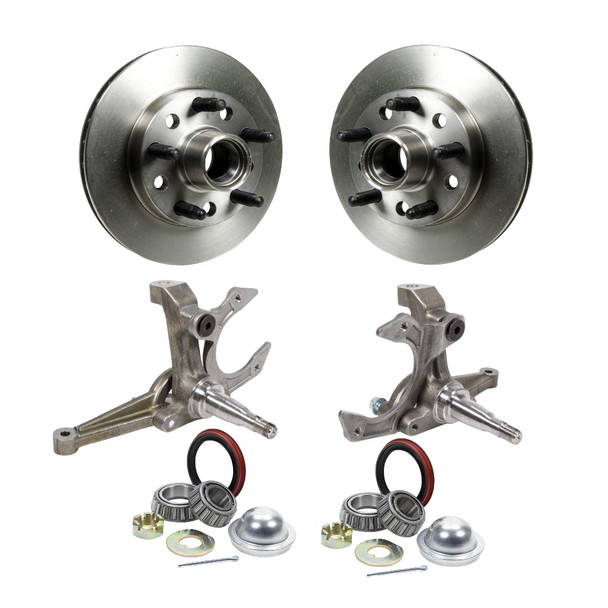 IMCA 3-Piece Metric Spindles with AFCO Rotors Kit