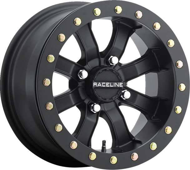 RACELINE WHEELS Wheel - Black Mamba - Beadlock - Front/Rear - Black - 15x7 - 4/156 - 5+2 A71B-57056-00