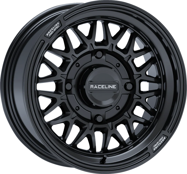 RACELINE WHEELS Wheel - Omega - Front/Rear - Gloss/Black - 15x7 - 4/156 - 5+2 (+10 mm) A13GB-57056+10