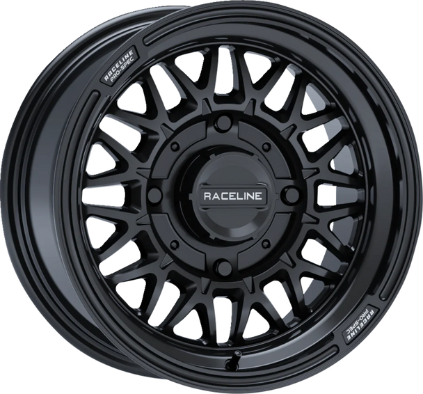 RACELINE WHEELS Wheel - Omega - Front/Rear - Gloss/Black - 15x10 - 4/156 - 5+2 A13GB-51056-00