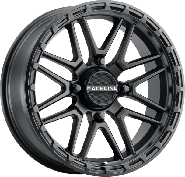 RACELINE WHEELS Wheel - Krank XL - Front/Rear - Black - 18x7 - 4/137 A11B-87037-00