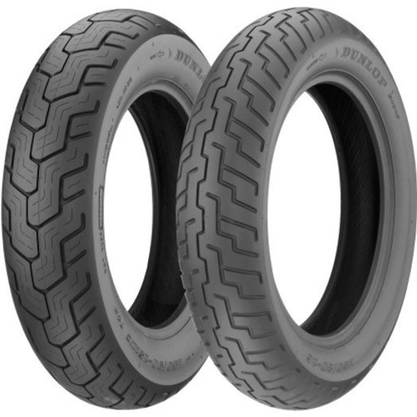 Dunlop Motorcycle Tires D404 100/90-19 Front 150/80-16 Rear Set Street