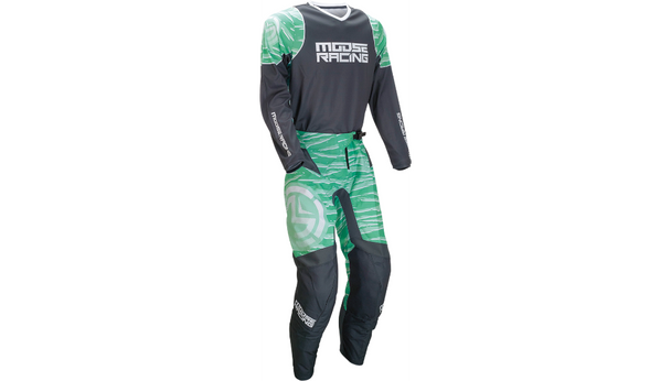 Riding Gear Combo Moose Racing Jersey Small + Pant 30 (sizes: S/30) Qualifier Teal