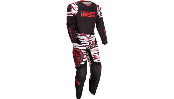 Riding Gear Combo Moose Racing Jersey Small + Pant 30 (sizes: S/30) Qualifier Red