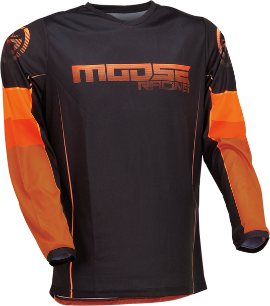 MOOSE RACING Qualifier? Jersey - Orange/Gray - Large 2910-7198