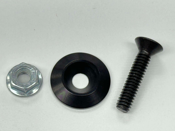 Body Bolt Kit 1/4" Bolt Washer Nut Fastener 1" OD Washer