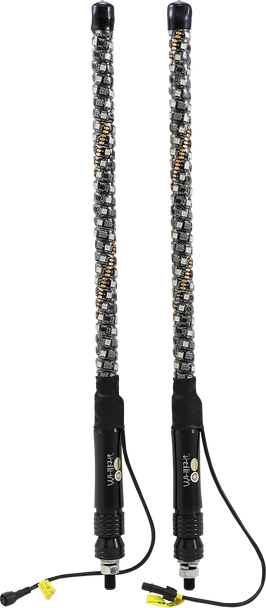 WHIPITLIGHTRODS 2' Light Rod Whip - Chase - Quick Disconnect QD-CHSBTR-122