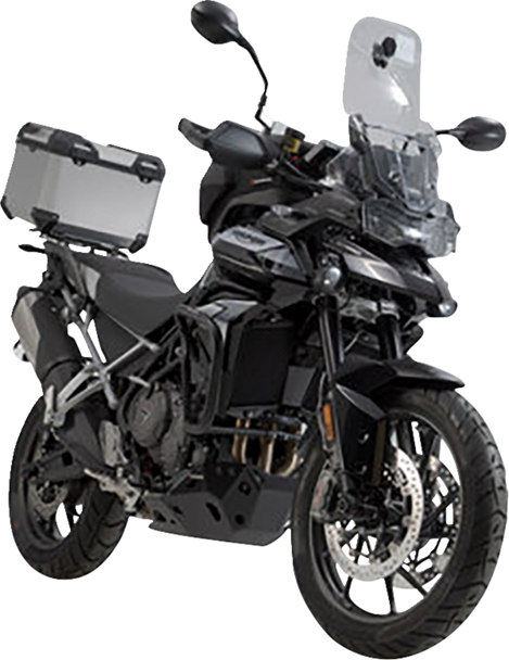 SW-MOTECH TRAX ADV Top Case System - Silver - Triumph Tiger 850 Sport/Tiger 900/Tiger 1200 '20-'24 GPT.11.953.70000/S