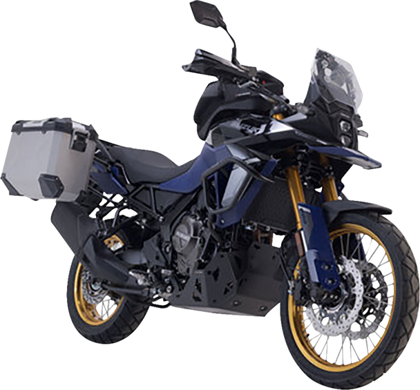 SW-MOTECH TRAX ADV Aluminum Case System - Silver - Suzuki V-Strom 800 '23-'24 KFT.05.845.70000/S