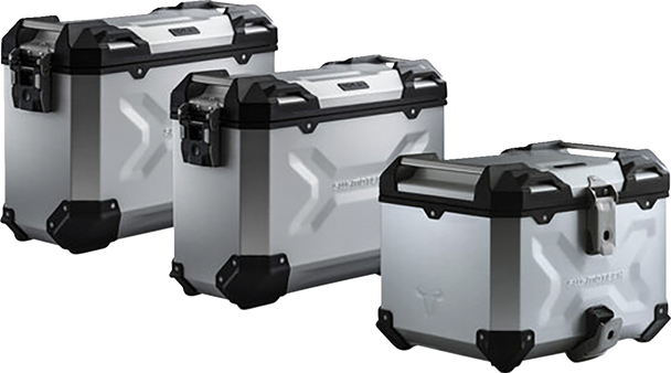 SW-MOTECH Adventure Luggage System - Silver - Suzuki VStrom 650 '16-'24 ADV.05.876.75001/S