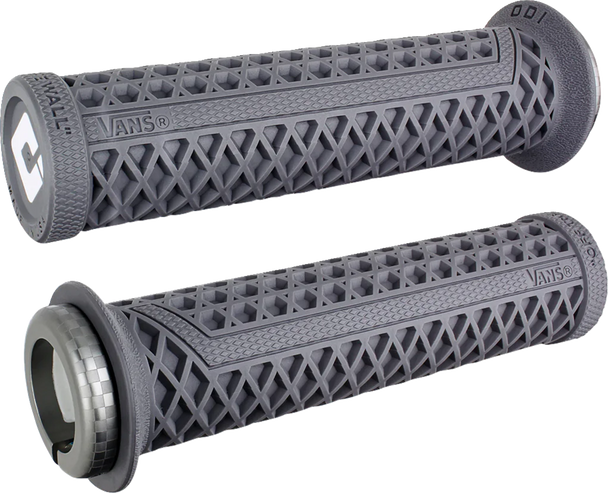 ODI Vans v2.1 Lock-On Grips - PWC - Graphite/Gray D33VNH-G