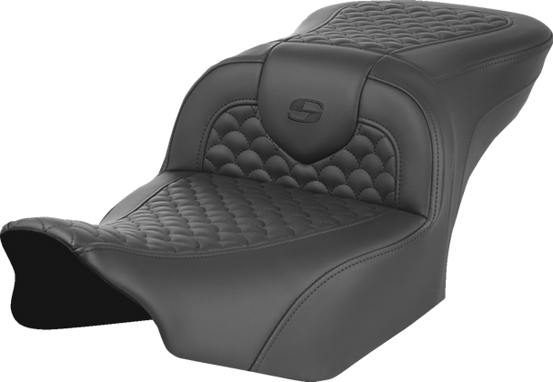 SADDLEMEN Roadsofa* Seat - Scallop Stitch - w/o Backrest - FLTR/FLHX '23-'24 823-07-20800