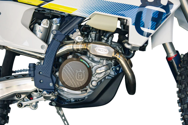 FMF MegaBomb Header - Titanium - TF 250-X 045693