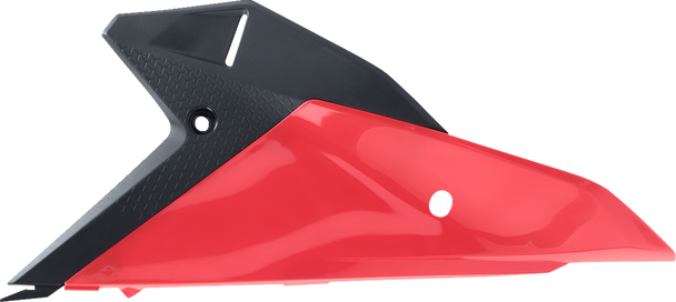 ACERBIS Side Panels - Upper/Lower - Black/Red - Honda 2986031018