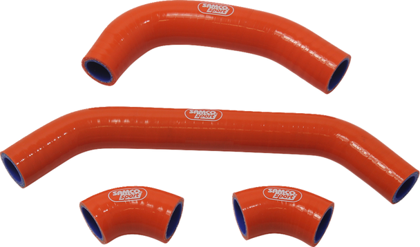 SAMCO SPORT OEM Fit Radiator Hose Kit - Orange - Gas Gas/Husqvarna/KTM KTM-131-OR