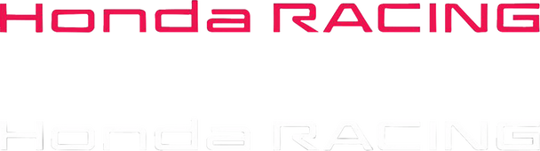 FACTORY EFFEX Die-Cut Decal - 3' - Honda Racing Red 28-94306