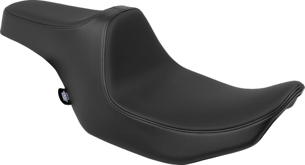 DRAG SPECIALTIES Predator III Seat - Smooth - Black Solar Leather - FLT/FLH '23-'24 4686E