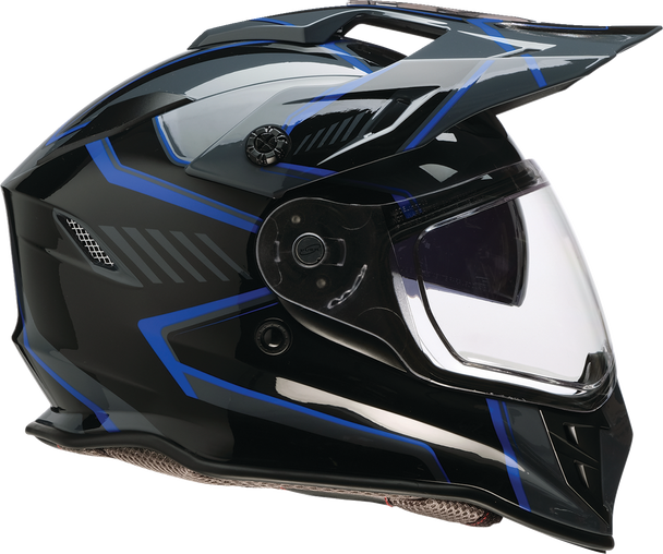 Z1R Range 2.0 Helmet - Voyager - Black/Blue - XS 0140-0362