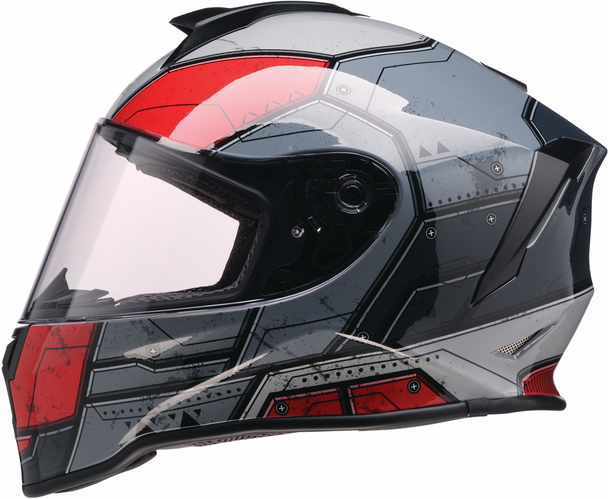 Z1R Youth Warrant Helmet - Sentinel - Red - Large 0102-0291