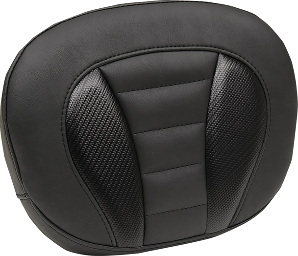 MUSTANG Deluxe Sissy Bar Pad - Black - Touring 89015