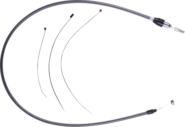 MAGNUM SHIELDING KARBONFIBR Quick Connect Upper Clutch Cable 72396HE MAGNUM SHIELDING KARBONFIBR Quick Connect Upper Clutch Cable 72396HE
