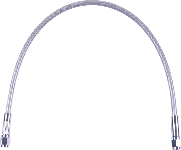 MAGNUM SHIELDING Universal XR Brake Line - 17" - Stainless w/ Chrome Fittings SSC0500-17