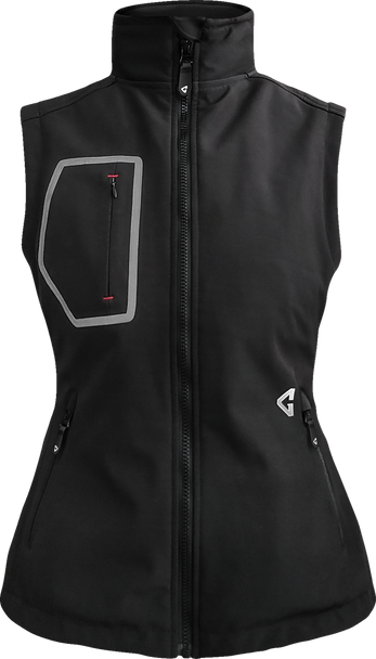 GERBING HEATED CLOTHING Women's 7V Torrid Softshell Heated Vest 2.0 - Black - Medium GER-TVST-7V-W-B-M