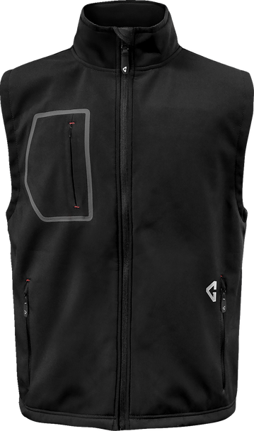 GERBING HEATED CLOTHING 7V Torrid Softshell Heated Vest 2.0 - Black - Large GER-TVST-7V-M-B-L