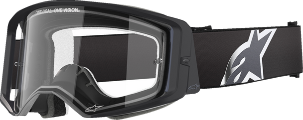 ALPINESTARS GOGGLES Supertech Goggle - Corp - Black/Gray - Clear 5100125-1507