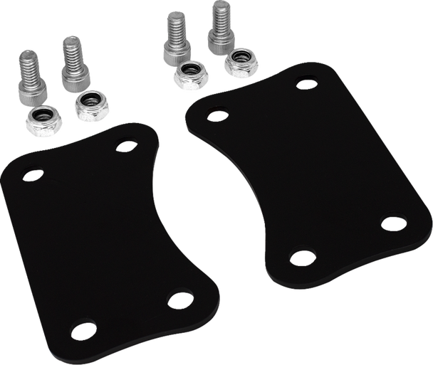 COASTAL MOTO Fender Brackets - Black - Touring/Trike FBFW-B