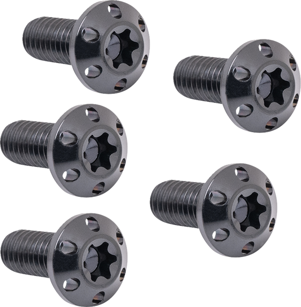 ARLEN NESS Bolt Kit - Holeshot/Brake Rotor/Rear - Hub Mount - Black - 3/8"-16 x 1" - 5 Pack 300-910