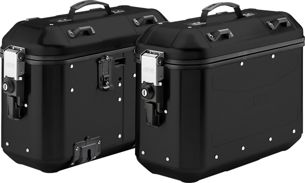 GIVI Dolomiti Monokey Side Cases - 36L - Black DLMK36BPACK2