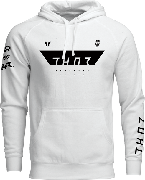 THOR Rogue Pullover Hoodie - White - Large 3050-7036