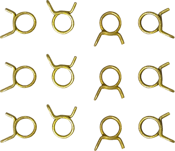 HELIX Hose Clamps - Self-Tensioning - Double Wire - 7/16" - 50 Pack 111-1850