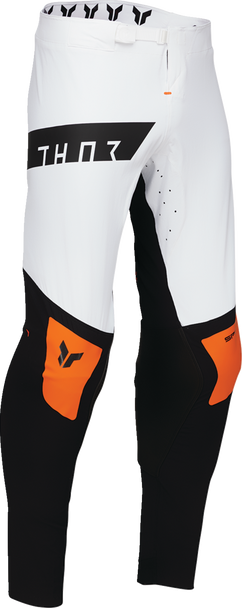 THOR SPORTMODE Rogue Pants White/Orange - 33 2901-11880
