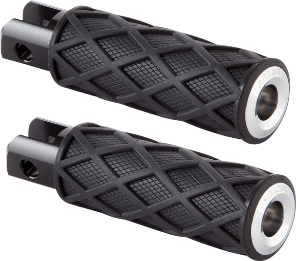 ARLEN NESS Diamond Footpegs - Driver - Chrome 400-052