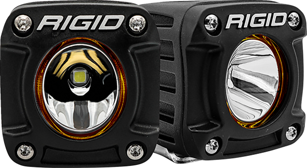 RIGID INDUSTRIES Light Pods - Amber Backlight 491613