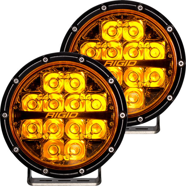 RIGID INDUSTRIES Spotlight - 360 Series - 6" - Amber Lens 36210